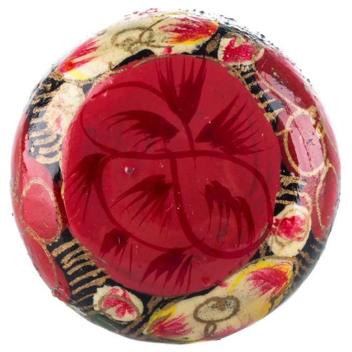Hand Painted Floral Wood Knob Hobby Lobby 479220